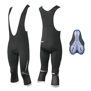 **FORCE Z68 3/4 LENGTH BIBSHORTS BLACK XL