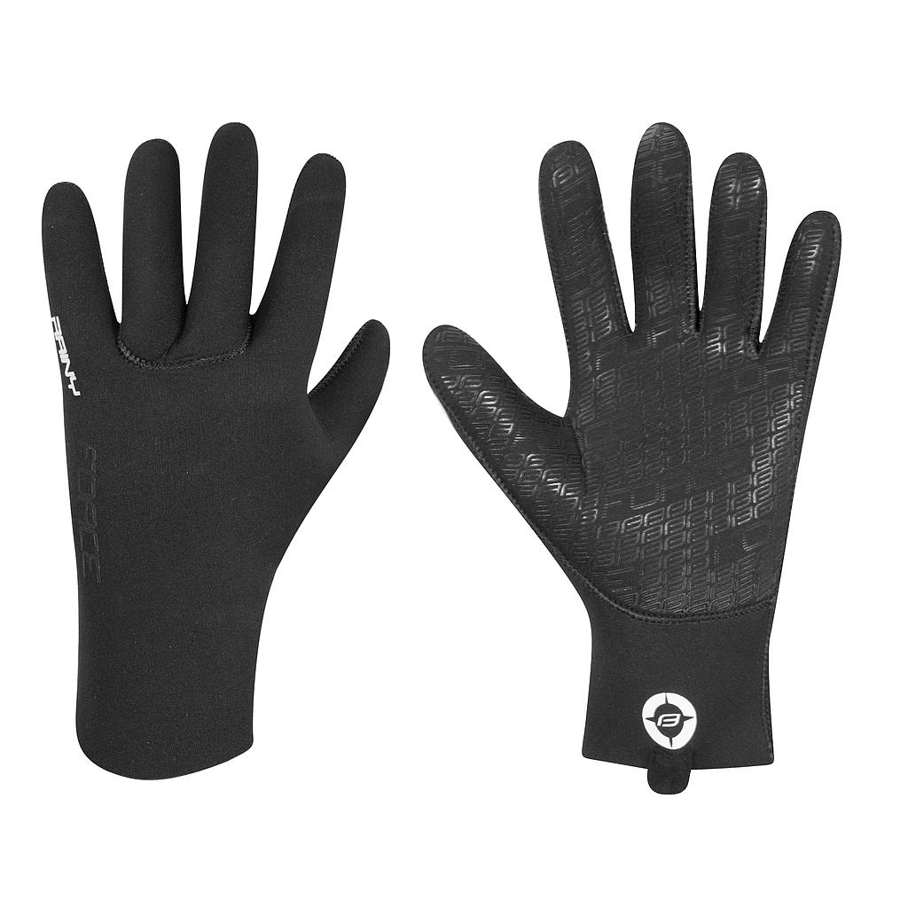 FORCE RAINY NEOPRENE GLOVES BLACK S