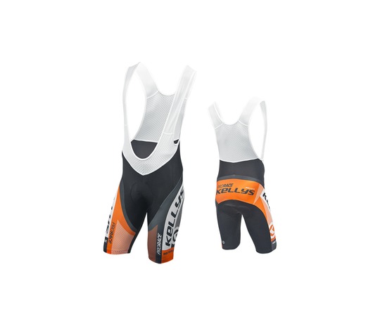 KELLYS PRO RACE WITH PADDING BIBSHORTS ORANGE XL