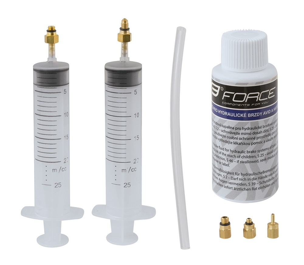 FORCE DISC BRAKE HYDRAULIC BLEED KIT AVID, HAYES.