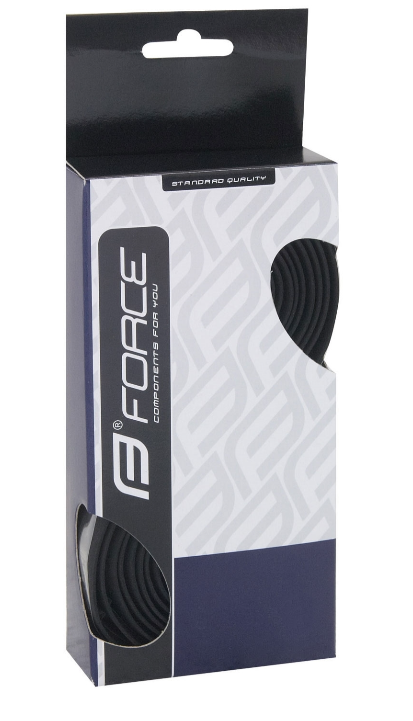 FORCE EVA HANDLEBAR TAPE &amp; PLUGS BLACK