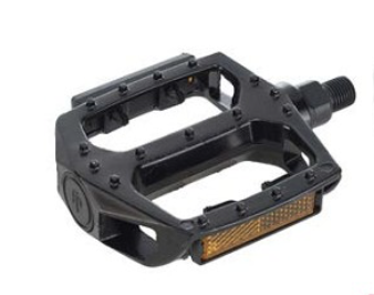 **ALLOY BMX 1/2 PEDAL BLACK