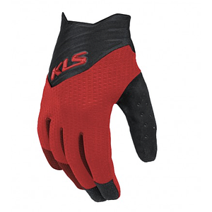 **KLS CUTOUT LONG FINGER GLOVES XL RED