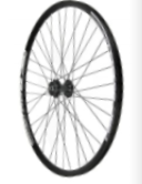 29 MTB FRONT DISC WHEEL  BLACK
