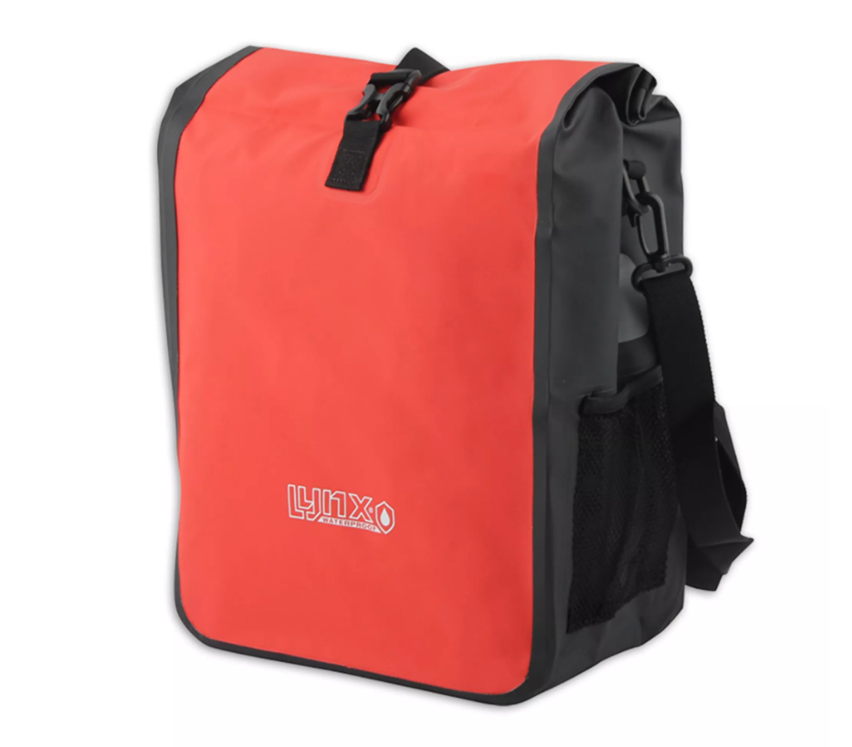**LYNX VALLEY XL E-BIKE SINGLE PANNIER BAG RED
