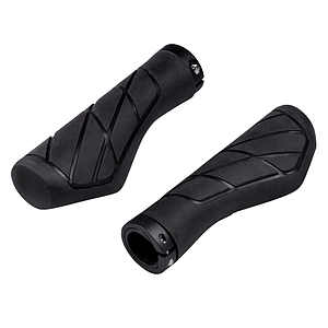 FORCE BAR LOCK ON  HANDLEBAR GRIPS, BLACK