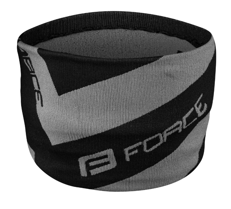 **FORCE ARROW WINTER SCARF, BLACK-GREY,UNI