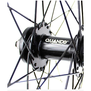 27.5 REAR V- BRAKE REAR SCREW ON WHEEL SOLID AXEL BLACK