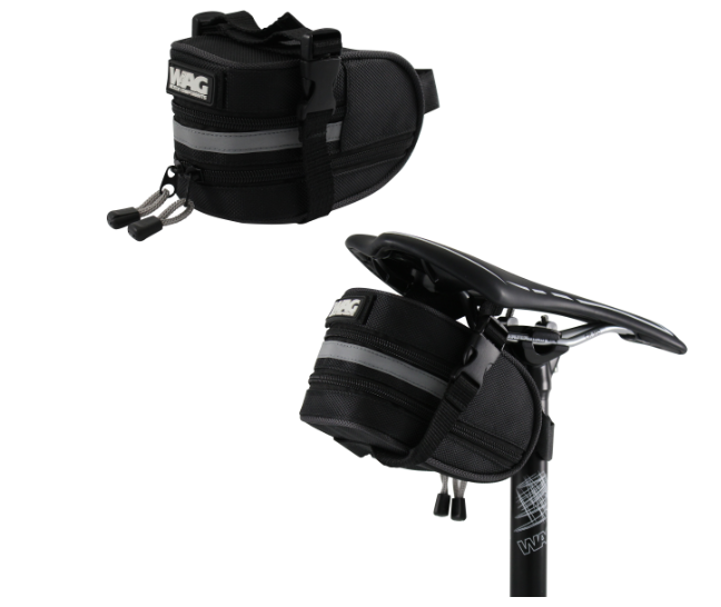 WAG EXPANDABLE SADDLEBAG BLACK