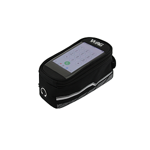 WAGS TOP TUBE SMARTPHONE  HOLDER BAG L BLACK