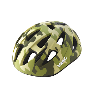 **WAG SKY KIDS HELMET S (52-56) CAMOUFLAGE GREEN