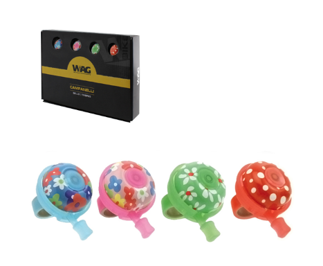 **WAG FLOWER BELL MIXED COLOURS (12 PER BOX)