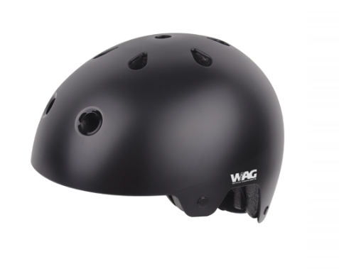 WAG SLOPE STYLER HELMET BLACK M (54-58)