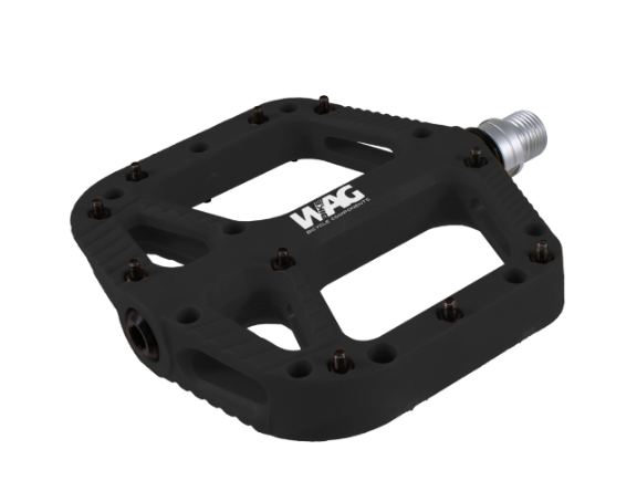 **WAG FLAT MTB PEDALS BLACK