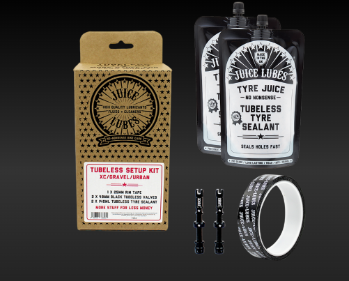 JUICE LUBES TUBELESS SET UP KIT ROAD/GRAVEL