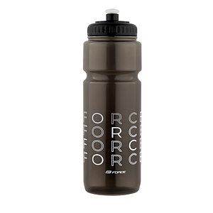 **FORCE ENJOY 0.75L DRINK BOTTLE TRANSPARENT BLACK/WHITE
