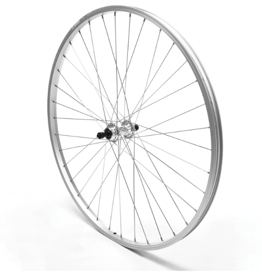 N/SECTION SCREW ON REAR WHEEL 700C SILVER