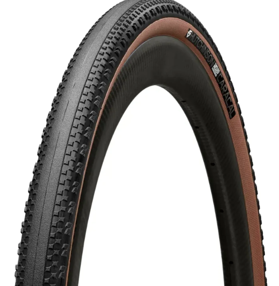 **HUTCHINSON CARACAL TUBELESS READY HARDSKIN TYRE 700x40 TAN WALL
