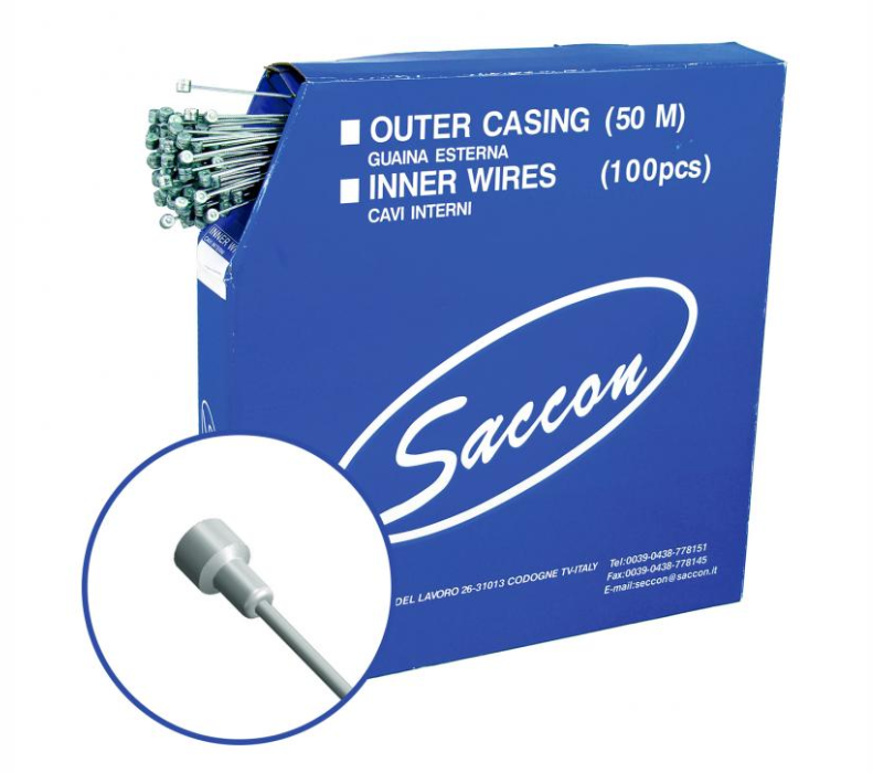 SACCON PEAR NIPPLE INNER WIRES 1800 mm WORKSHOP (100)