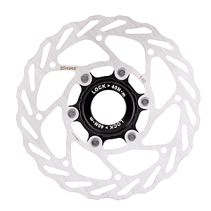 FORCE 140 mm CENTRE LOCK DISC BRAKE ROTOR, SILVER