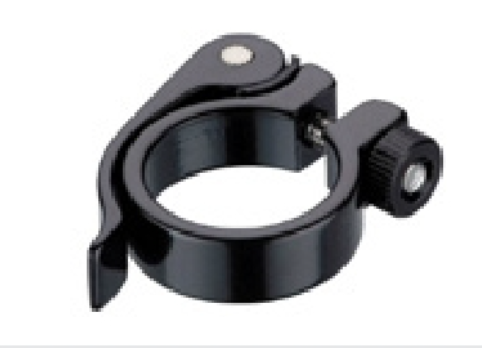 QUICK RELEASE SEAT CLAMP BLACK 28.6MM