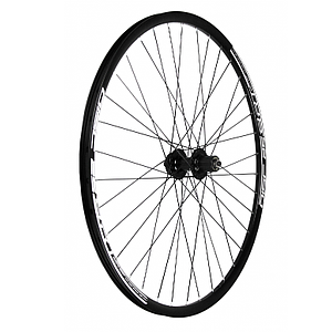 26" REAR 6 BOLT DISC CASSETTE  WHEEL  BLACK