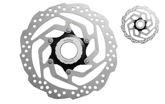 SHIMANO DISC BRAKE ROTOR  SH SMRT10 CENTER LOCK 180 mm