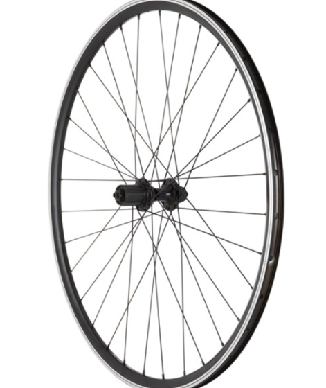 700C HYBRID 6 BOLT DISC CASSETTE QR REAR WHEEL