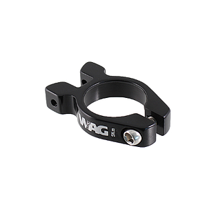 WAG SEAT CLAMP WITH CARRIER FITTING 31.8MM BLACK