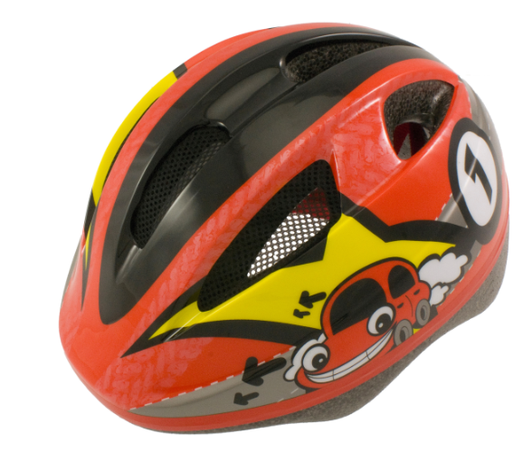 **WAG EASY RIDER KID HELMET S (52-56) RED