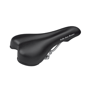**SELLA SAN REMO MANS SADDLE BLACK