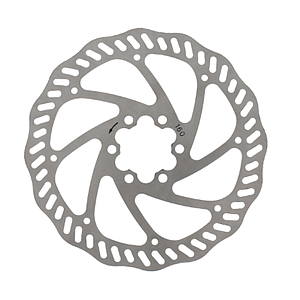 WAG 203mm 6 BOLT DISC BRAKE ROTOR, SILVER