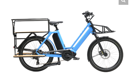**ADRIATICA CARGO LONGTAIL 24" E-BIKE BLUE