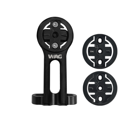 WAG STEM FIT COMPUTER MOUNT COMPATIBLE WITH GARMIN/WAHOO/BRYTON