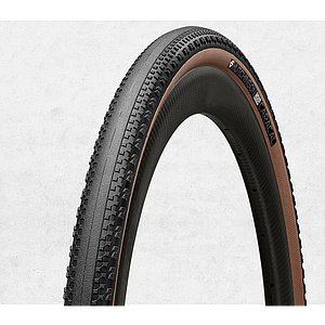 **HUTCHINSON CARACAL TUBELESS HARDSKIN TYRE 700x45C TAN WALL