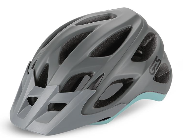 **GES TRAIL HELMET GREY/CELESTE M (54-58)