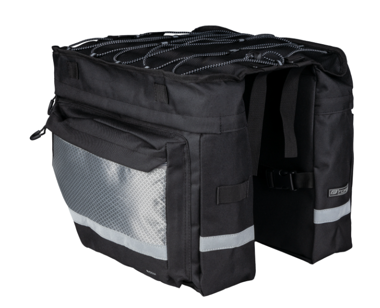 FORCE NOEM PANNIER BAG BLACK 2 x 10L
