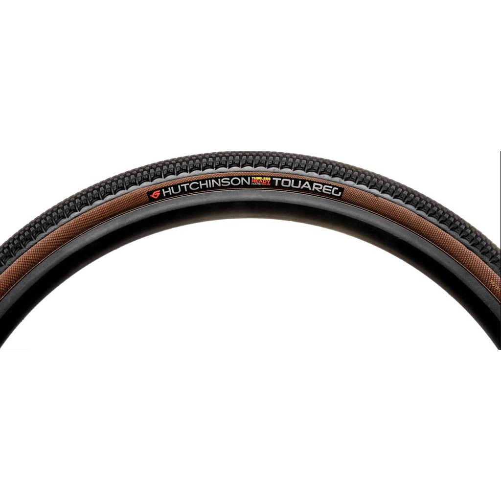 **HUTCHINSON TOUAREG REINFORCE+ TUBELESS READY TYRE 700 x 40 TAN WALL