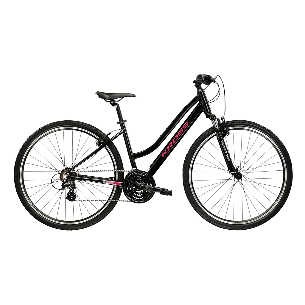 KROSS EVADO 2.0 S BLACK/PINK/GLOSS 19"
