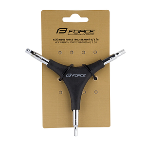FORCE 3 WAY ALLEN KEY 4/5/6 mm