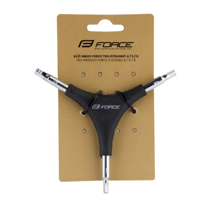 FORCE 3 WAY ALLEN KEY 4/5/6 mm