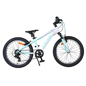 VOLARE BOOST CHILDREN'S BIKE 20" WHEEL 7-SPEED WHITE/MINT GREEN