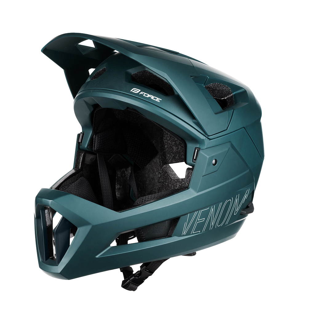 FORCE VENOM DOWNHILL HELMET L-XL(58-61) TEAL