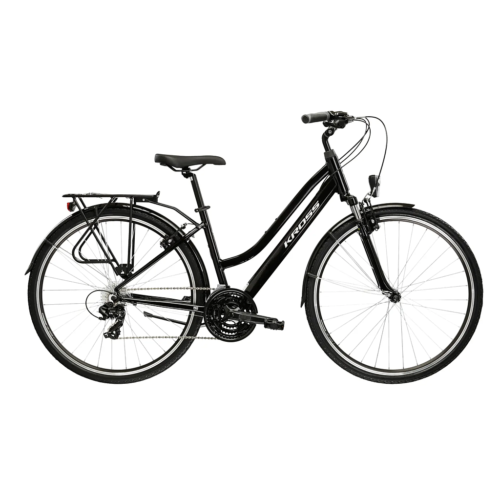 KROSS TRANS 2.0 D LADY'S BLACK/GREY GLOSSY 15"
