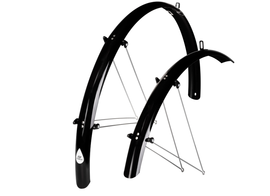 FORCE 48 TREKKING XL MUDGUARD PAIR BLACK
