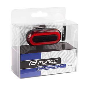 **FORCE ARC 40LM USB, REAR LIGHT.